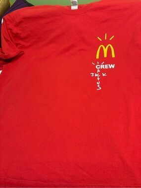 McDonald's Crew Cactus Jack XXL SEE DESCRIPTION
